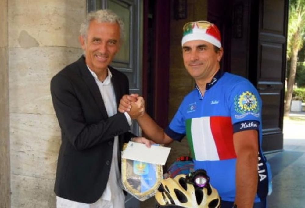 In bici 840km da Latina a Nizza per sport e solidarietà