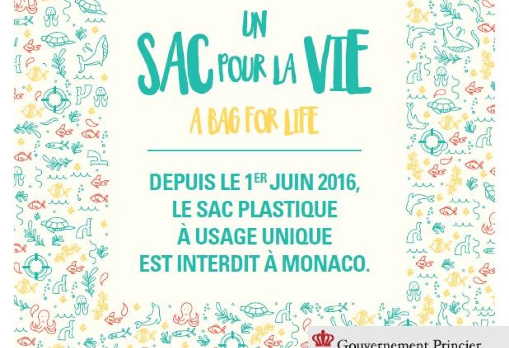 Una borsa per la vita: l’iniziativa ambientalista del Principato