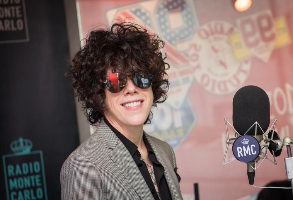 LP ospite di RMC: le foto più belle