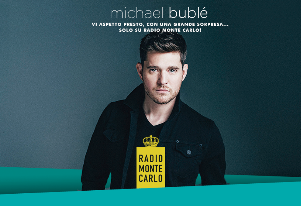 Michael Bublé è in arrivo…. Dal 17 ottobre su Radio Monte Carlo!