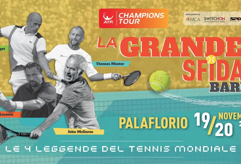 I grandi del tennis si sfidano a Bari