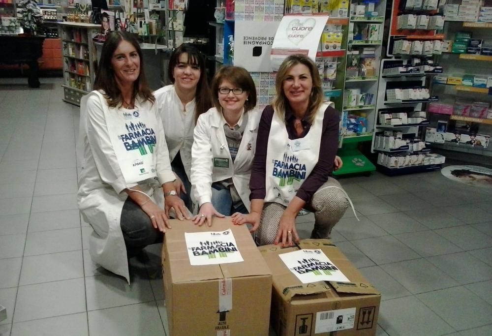 In farmacia per i bambini: appuntamento il 18 novembre per un importante appuntamento benefico