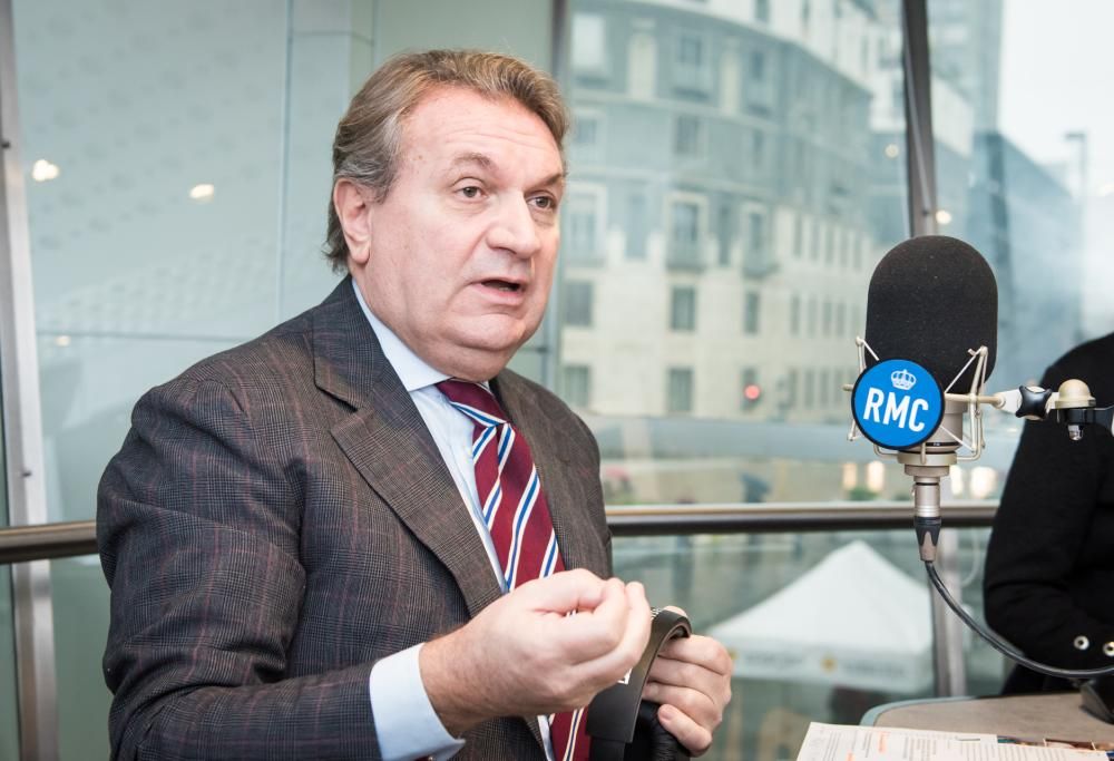 Franz Botré: le foto negli studi di RMC