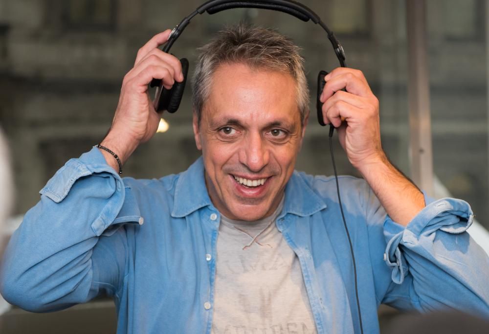 Max Pisu ospite di RMC:  le foto più belle