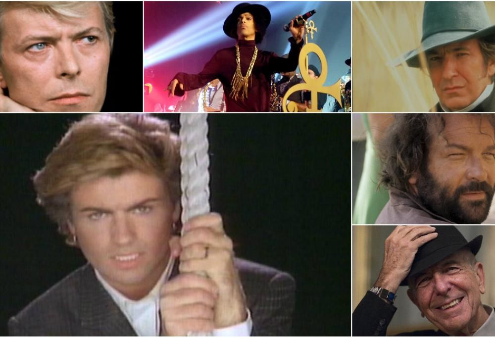 I grandi personaggi scomparsi nel 2016