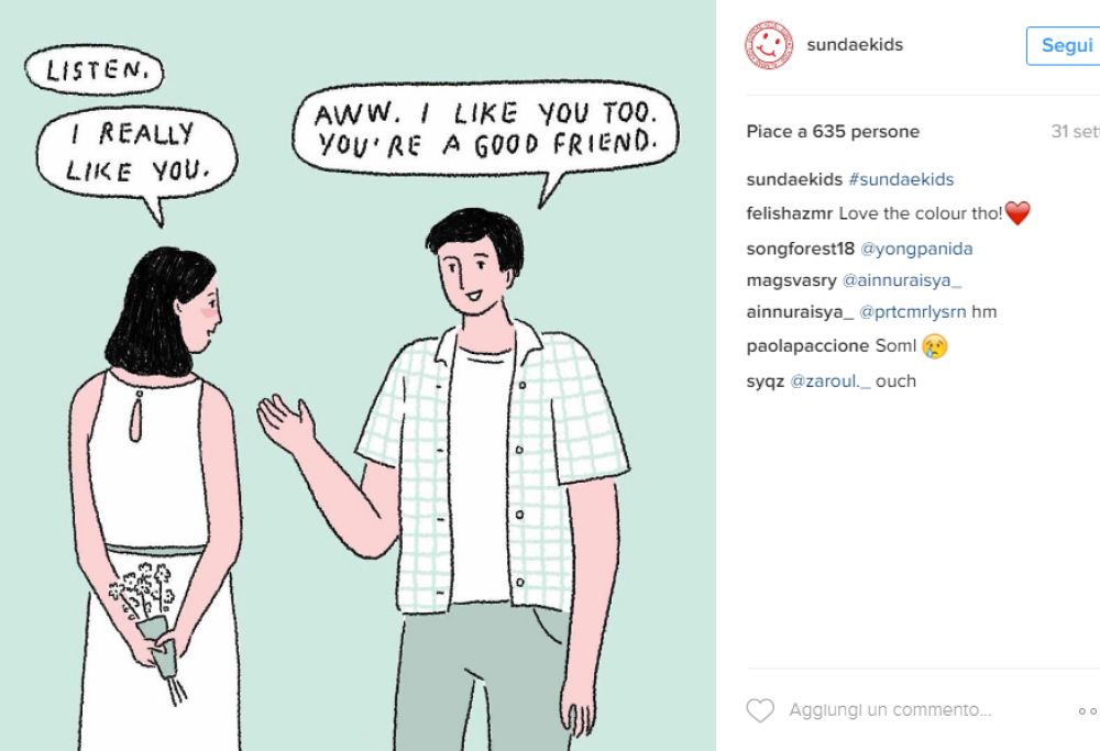L’amore senza filtri nelle vignette di Sundaekids