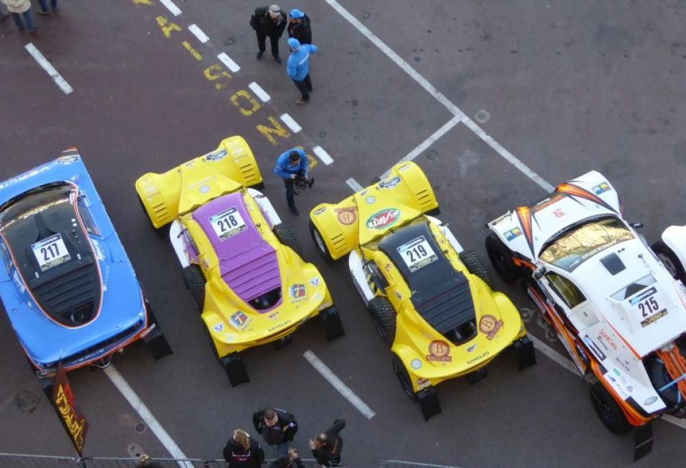 Partenza della Africa Eco Race