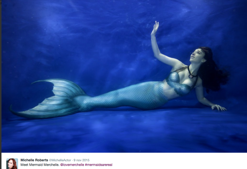 Voleva essere una sirena. Storia di un sogno che diventa realtà
