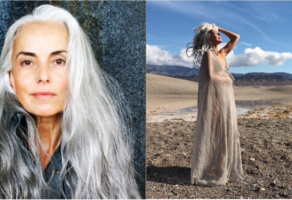 Yazemeenah Rossi, modella a 60 anni per promuovere la bellezza fuori dagli schemi