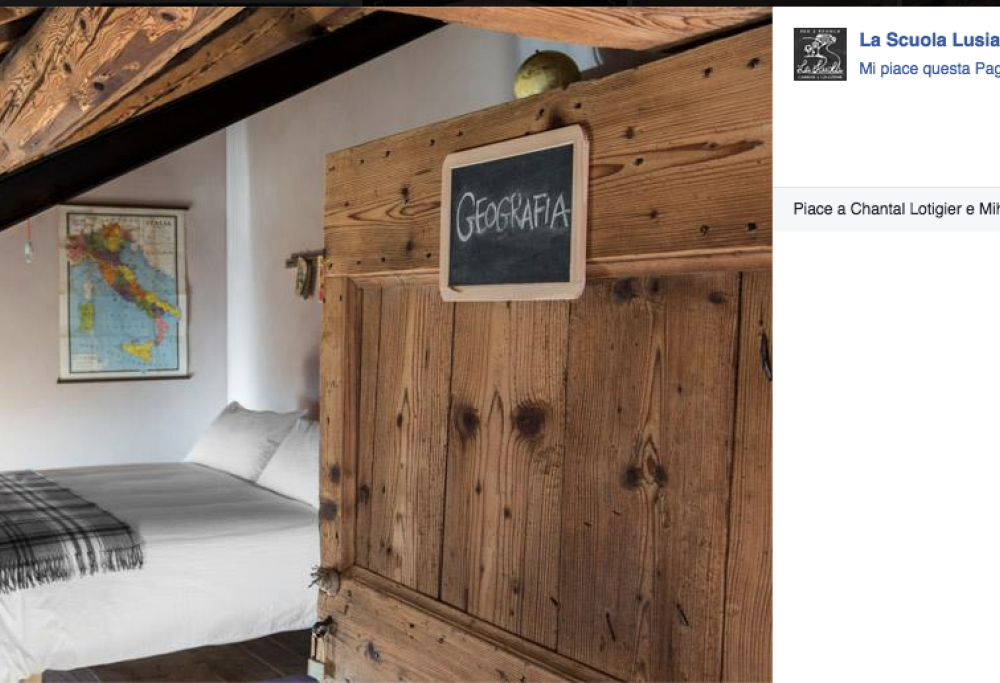 La scuola che è un bed & breakfast: le foto più belle