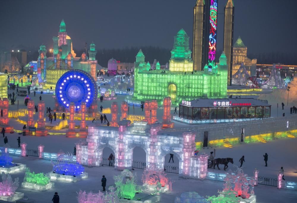 Festival del ghiaccio. In Cina una città di sculture “sotto zero”