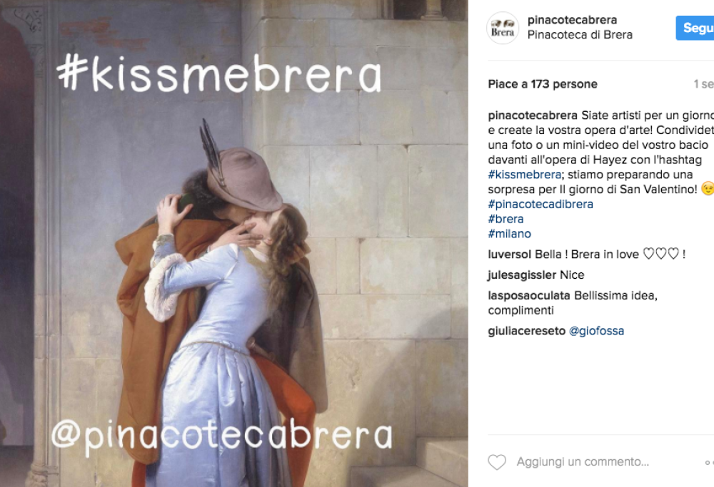 Idee per un San Valentino d’autore. Con uno sguardo ai social