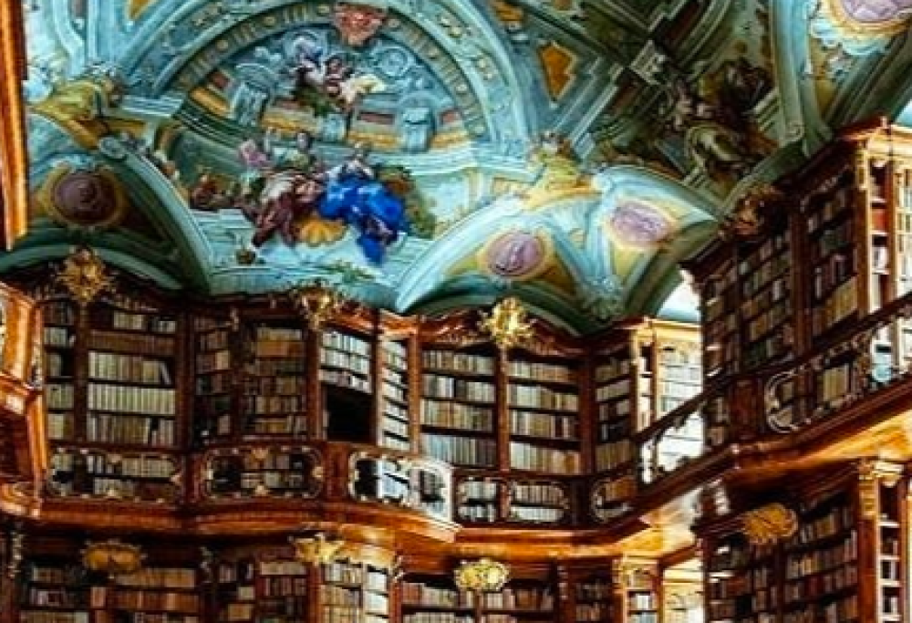 La biblioteca del film La Bella e la Bestia? Esiste veramente!