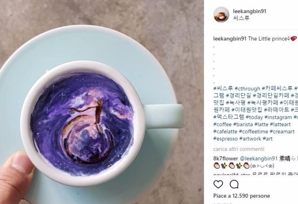 Cappuccino come arte, la bellissima trovata di un barista