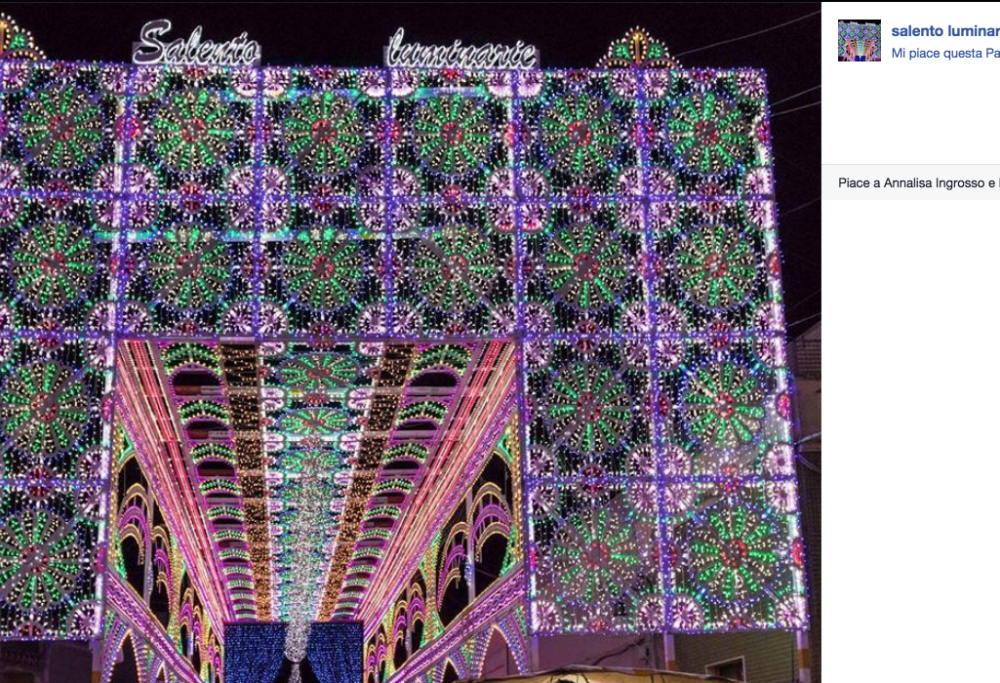 Nel Salento le più belle luminarie: guarda la gallery!