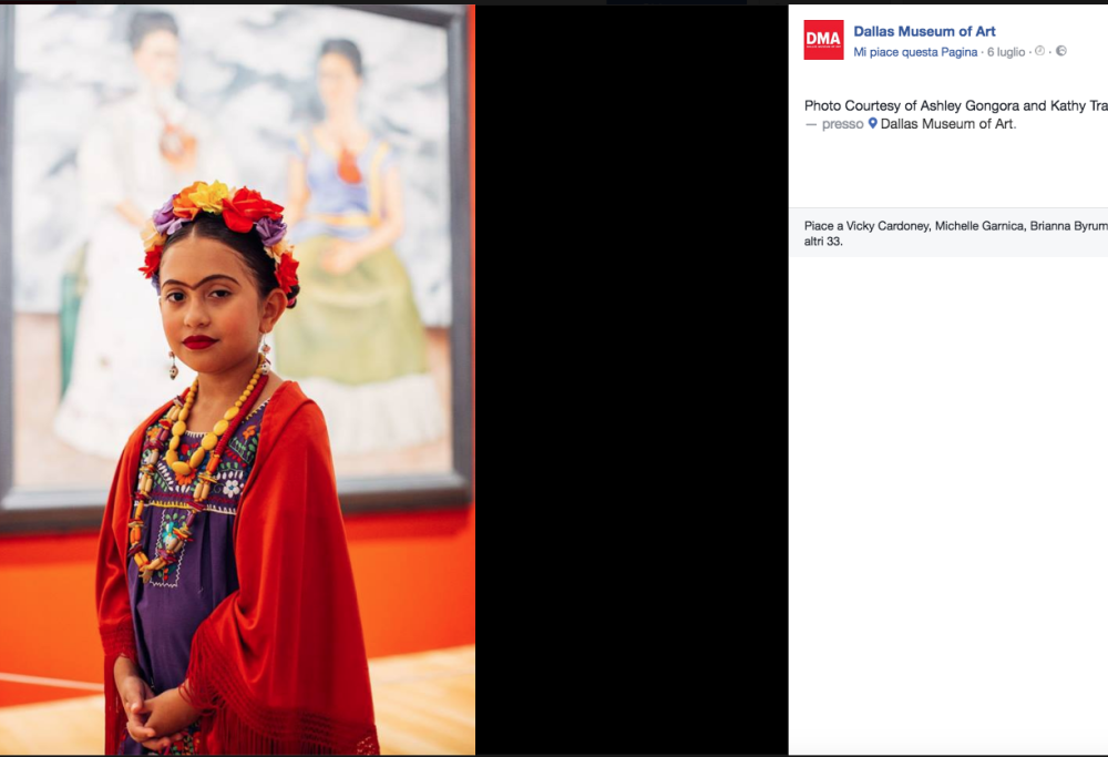 Ma cosa ci fanno mille sosia di Frida Kahlo al Dallas Museum of Art? Ecco la risposta!