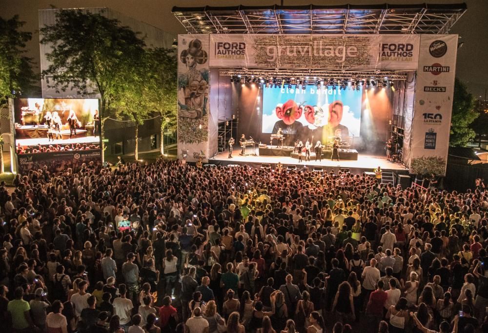 Clean Bandit: il live al GruVillage Festival