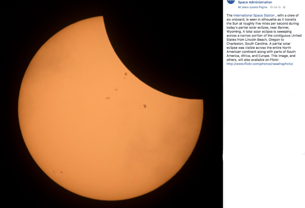 La Grande Eclissi è social. Le immagini più belle