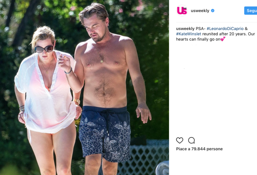 Leonardo DiCaprio e Kate Winslet insieme a Saint-Tropez