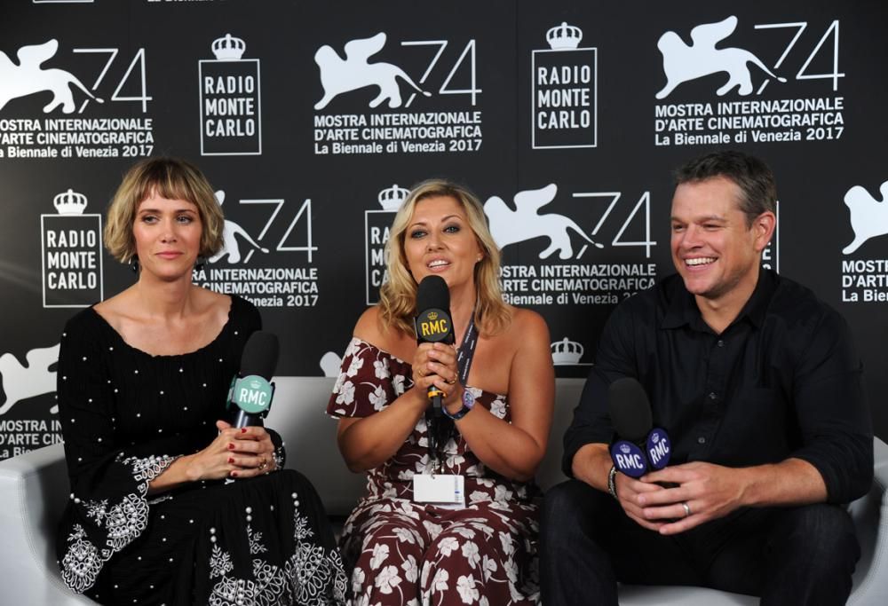 Matt Damon e Alessandro Borghi per il red carpet della serata inaugurale