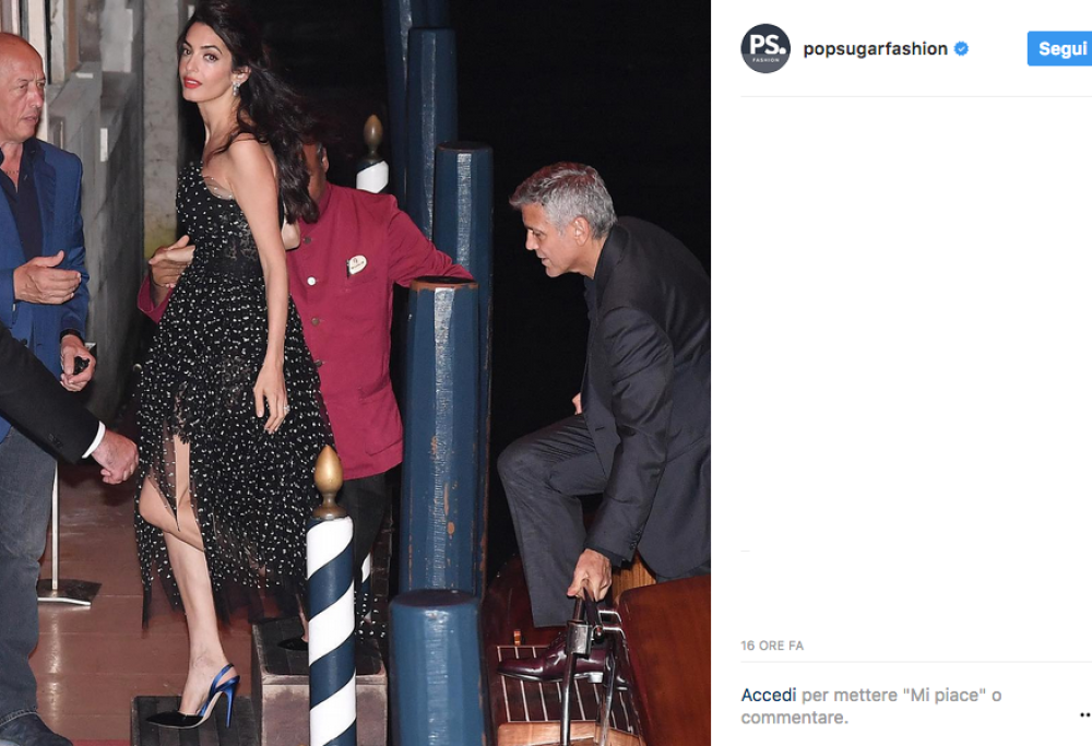 George Clooney e Amal arrivano a Venezia e conquistano subito la città! Guarda le foto!