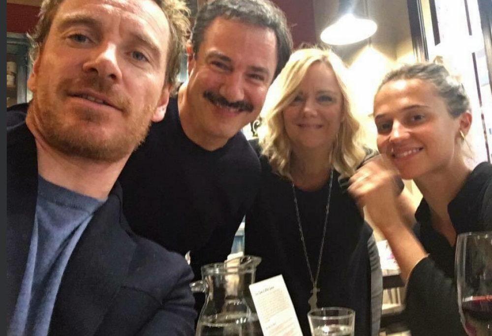 Michael Fassbender e Alicia Vikander: luna di miele in Italia