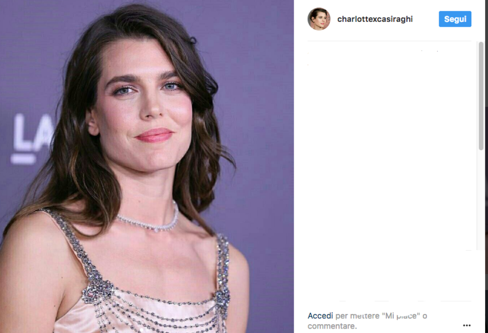 Charlotte Casiraghi splendida al Gala LACMA di Los Angeles