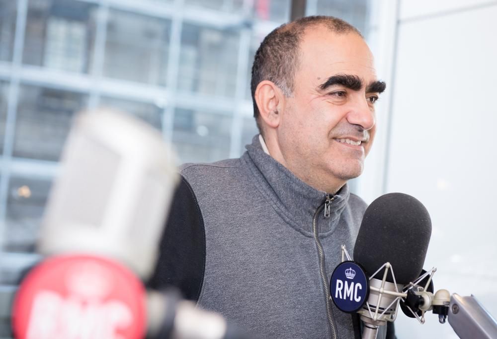 Elio ospite di RMC: le foto più belle