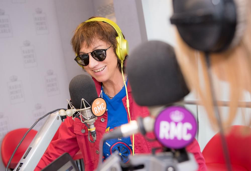 Gianna Nannini: le foto più belle negli studi di RMC