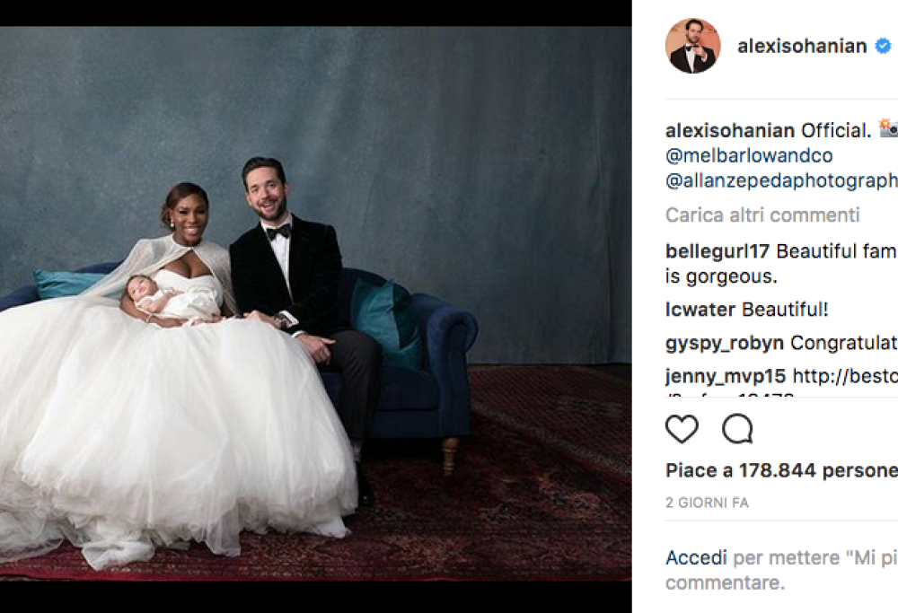 Serena Williams ha condiviso le foto delle sue nozze. Guarda le più romantiche!