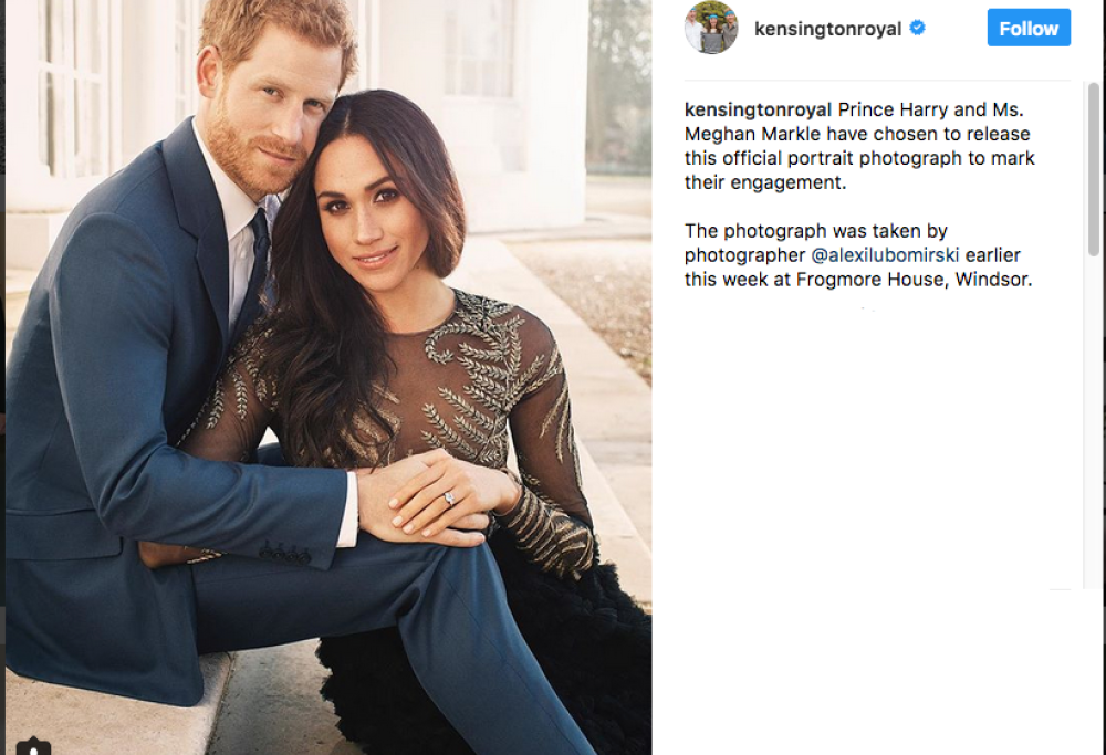 Meghan Markle e il Principe Harry: quante novità nelle foto del fidanzamento!