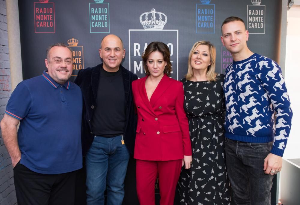 Ferzan Ozpetek, Giovanna Mezzogiorno e Alessandro Borghi ospiti di RMC: le foto più belle