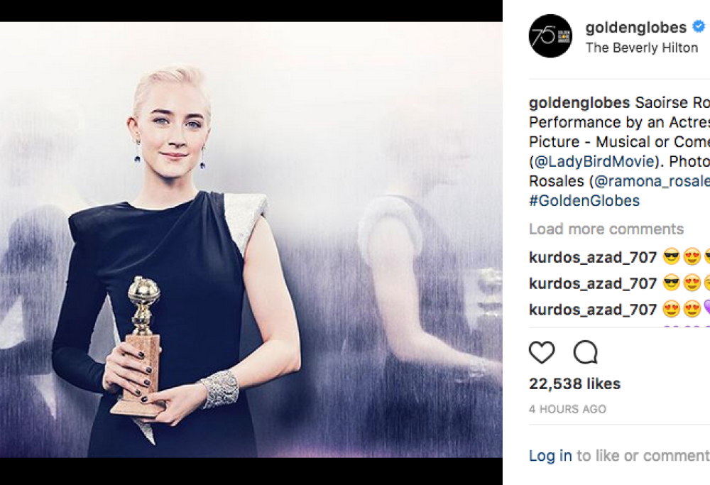 Golden Globes 2018: le foto più belle