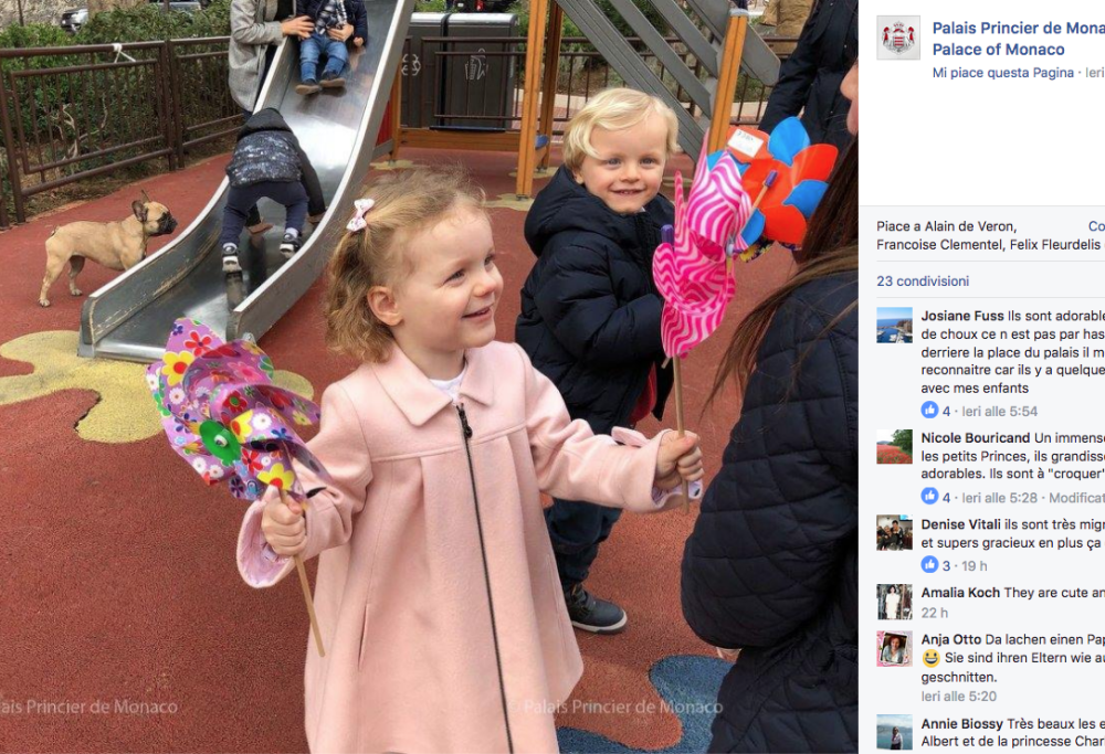 E adesso… si gioca! I Principini di Monaco alle prese con il parco e il circo