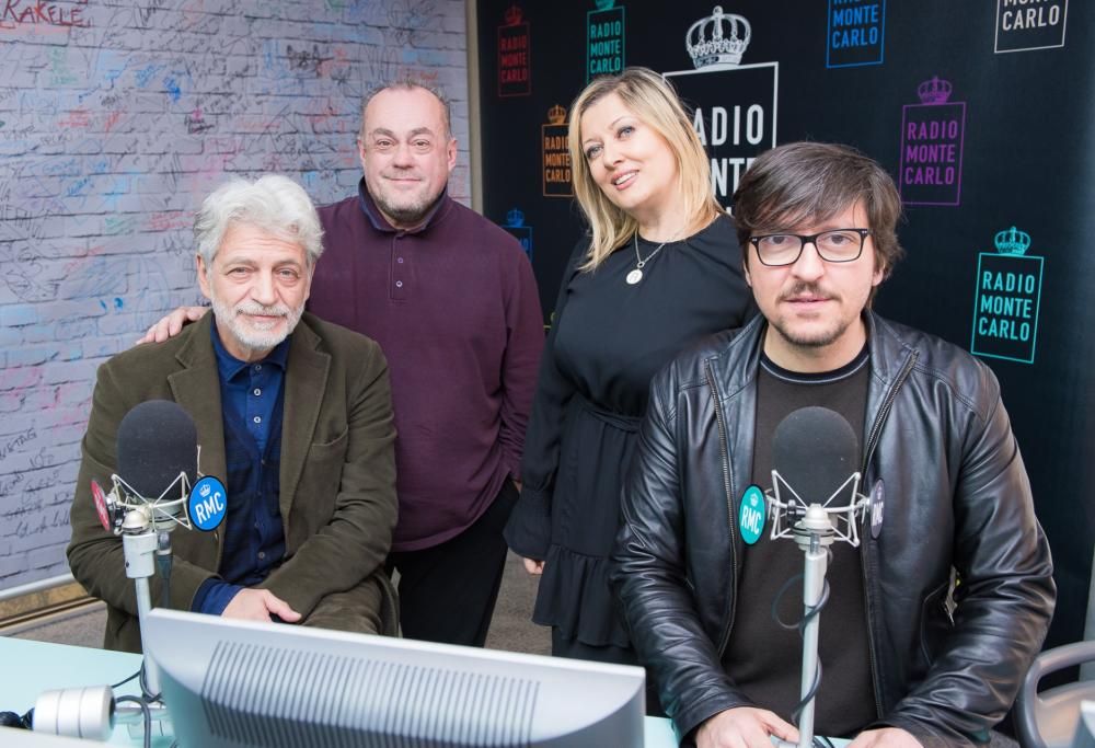 Fabrizio Bentivoglio e Ricky Memphis  ospiti di RMC:  le foto