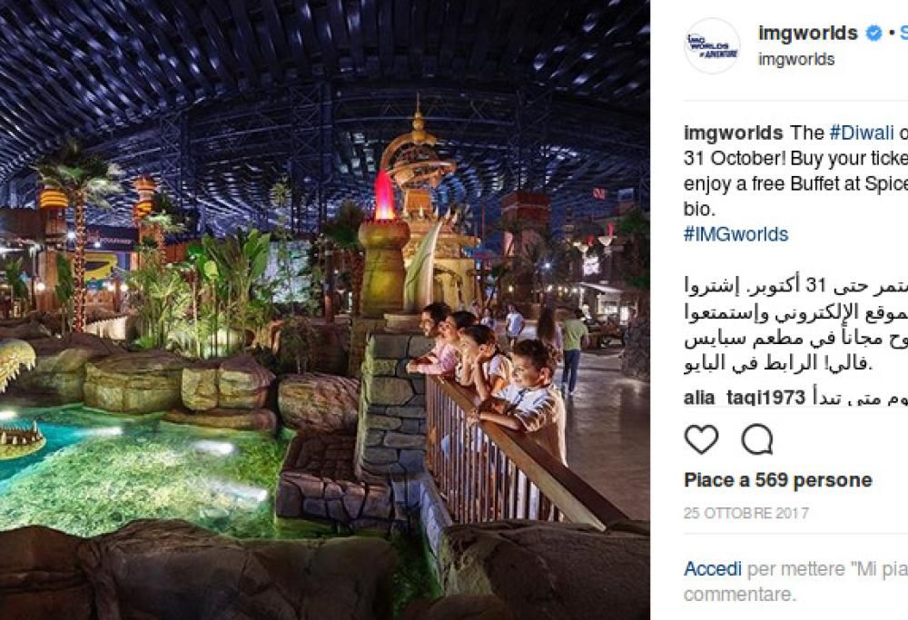 A Dubai c’è il più grande parco divertimenti mai costruito al coperto