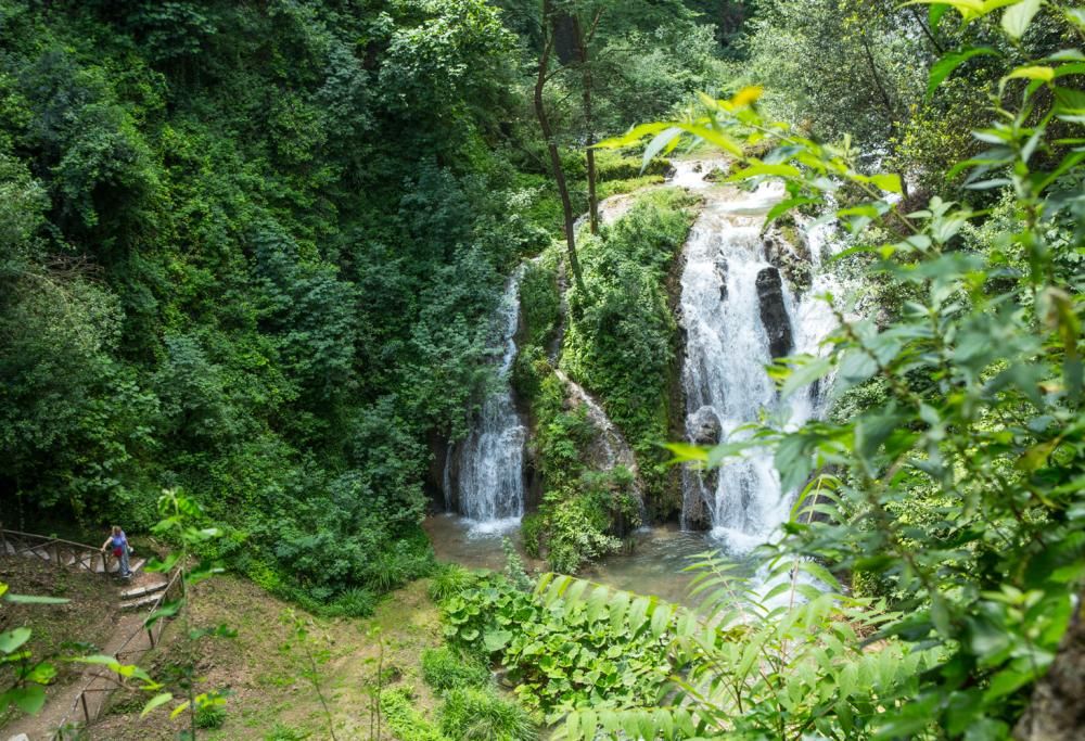 Un parco romantico tra le meraviglie di Tivoli