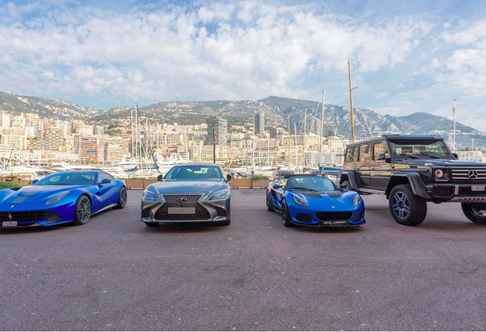 Auto di lusso e super sportive di razza a Monte Carlo