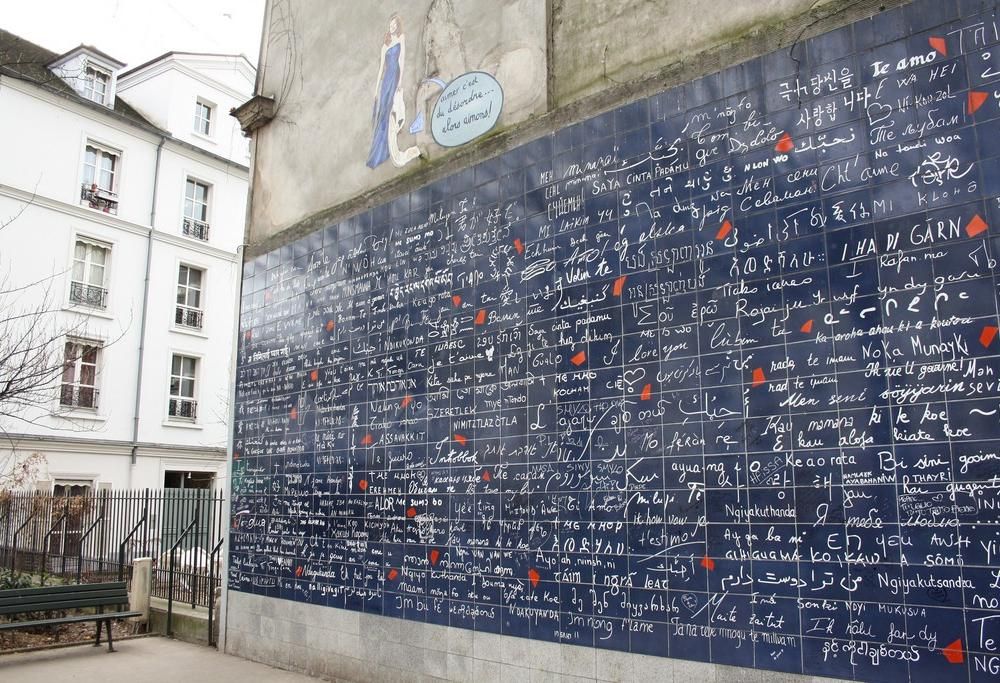 Parigi: ecco il muro dei «ti amo»