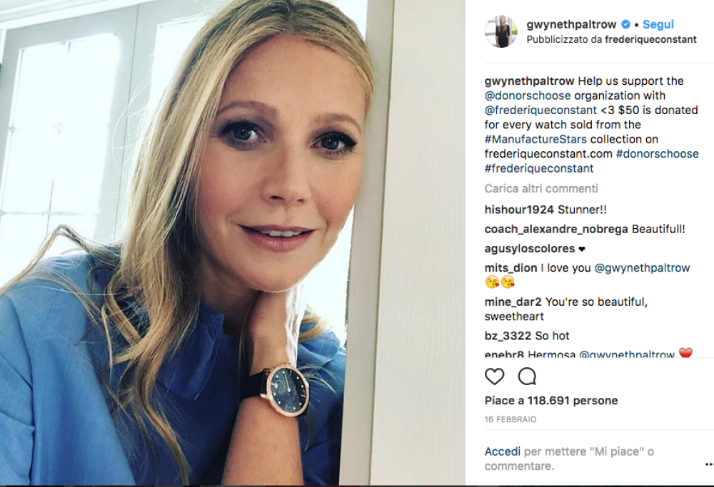 Gwyneth Paltrow pubblica una foto della figlia Apple. E il web si entusiasma!