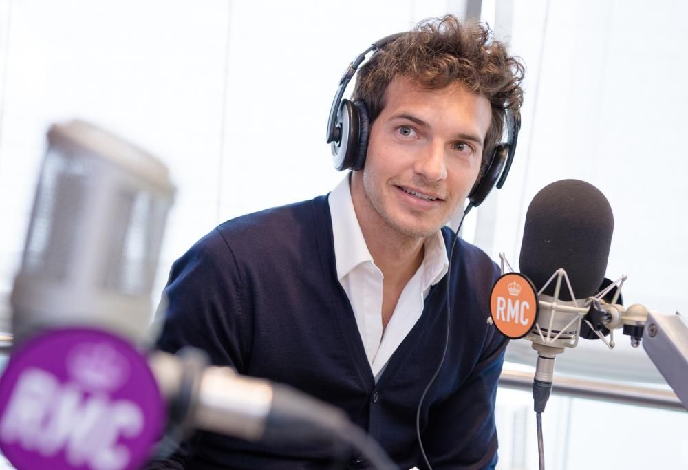 Riccardo Pozzoli ospite di RMC: le foto più belle