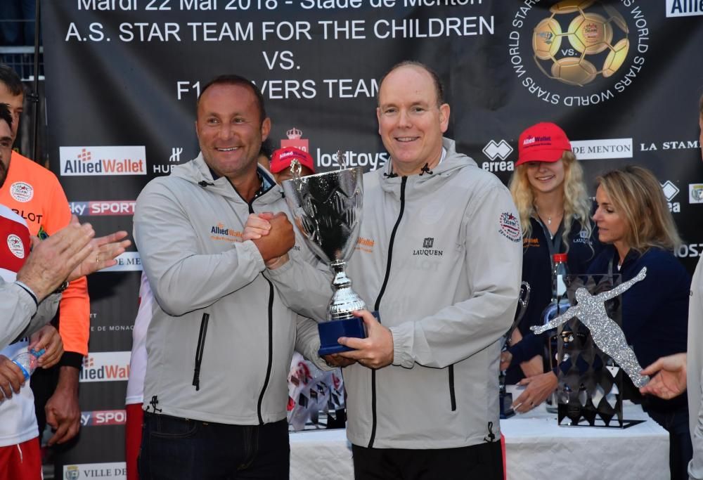 Star Team vs Piloti F1: 3 goal per la solidarietà