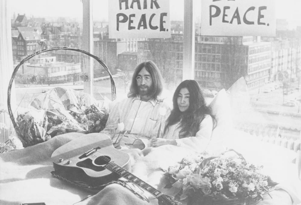 John Lennon e Yoko Ono: il bed in per la pace