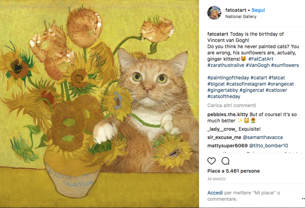 Guarda che gatto! Gli incredibili dipinti del progetto Fat Cat Art