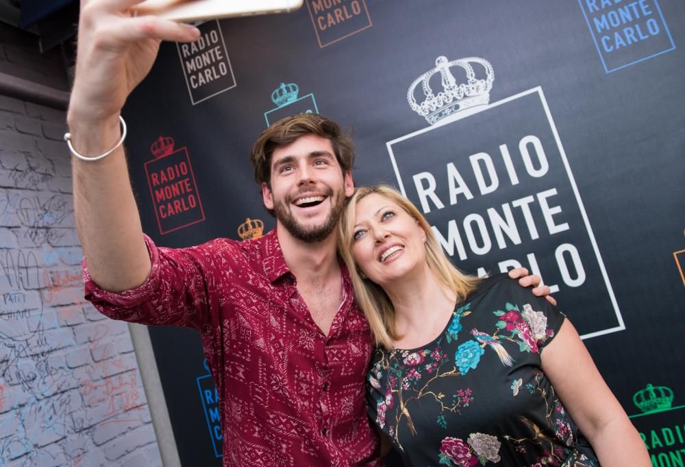 Alvaro Soler ospite di RMC: le foto più belle