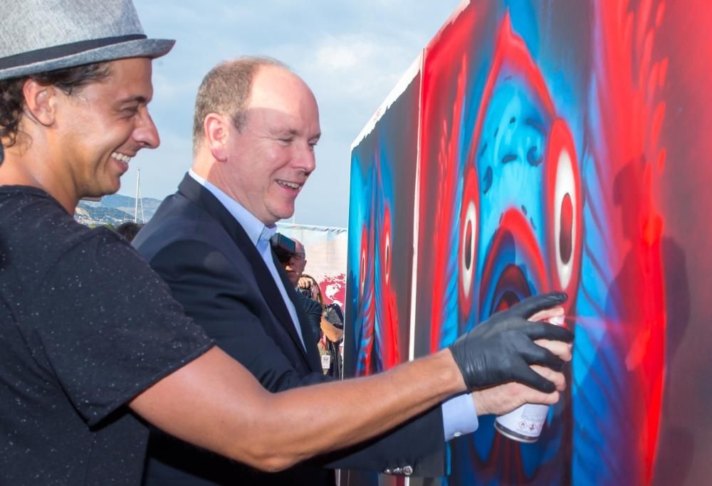 A Monte Carlo torna il fascino della street art per l’ambiente