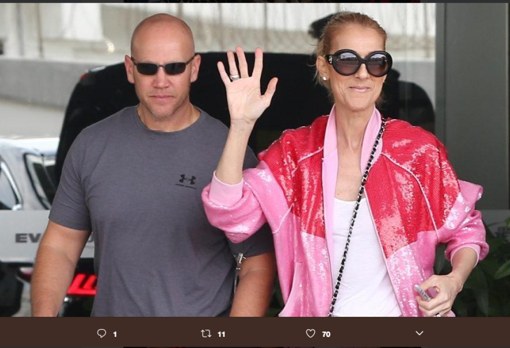 Celine Dion e Chiara Ferragni: in comune il giubbotto rosa