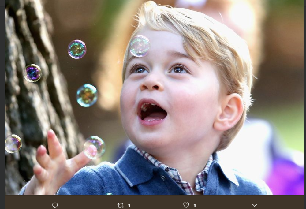 Baby George: per il compleanno in regalo una moneta speciale