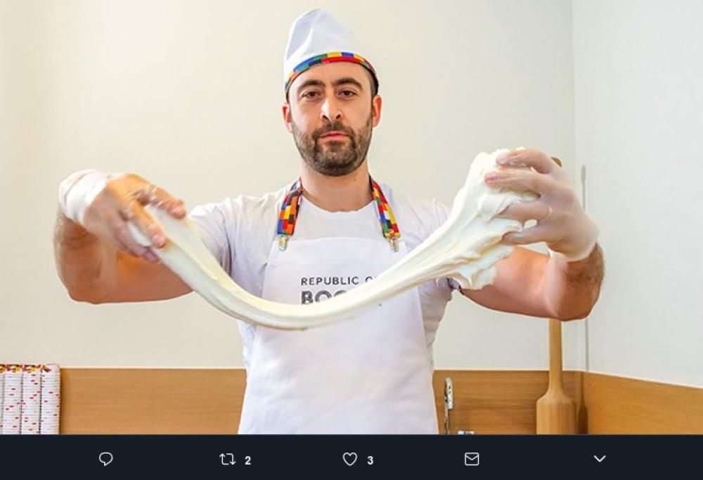 Ecco Booza, il gelato gommoso e filante