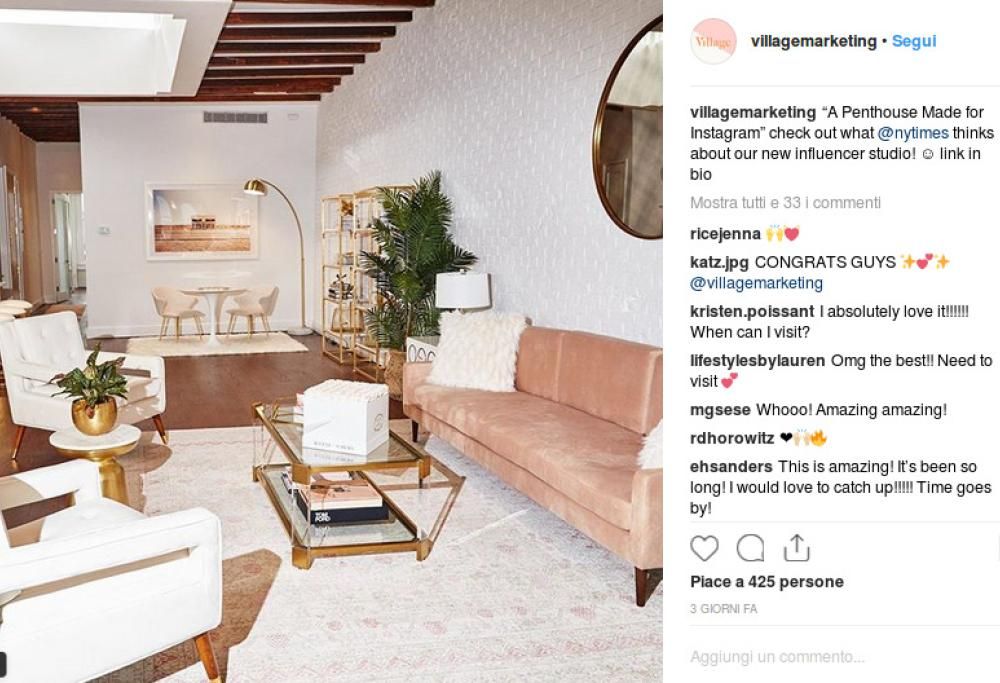 A New York c’è un appartamento che si affitta solo per fare foto su Instagram